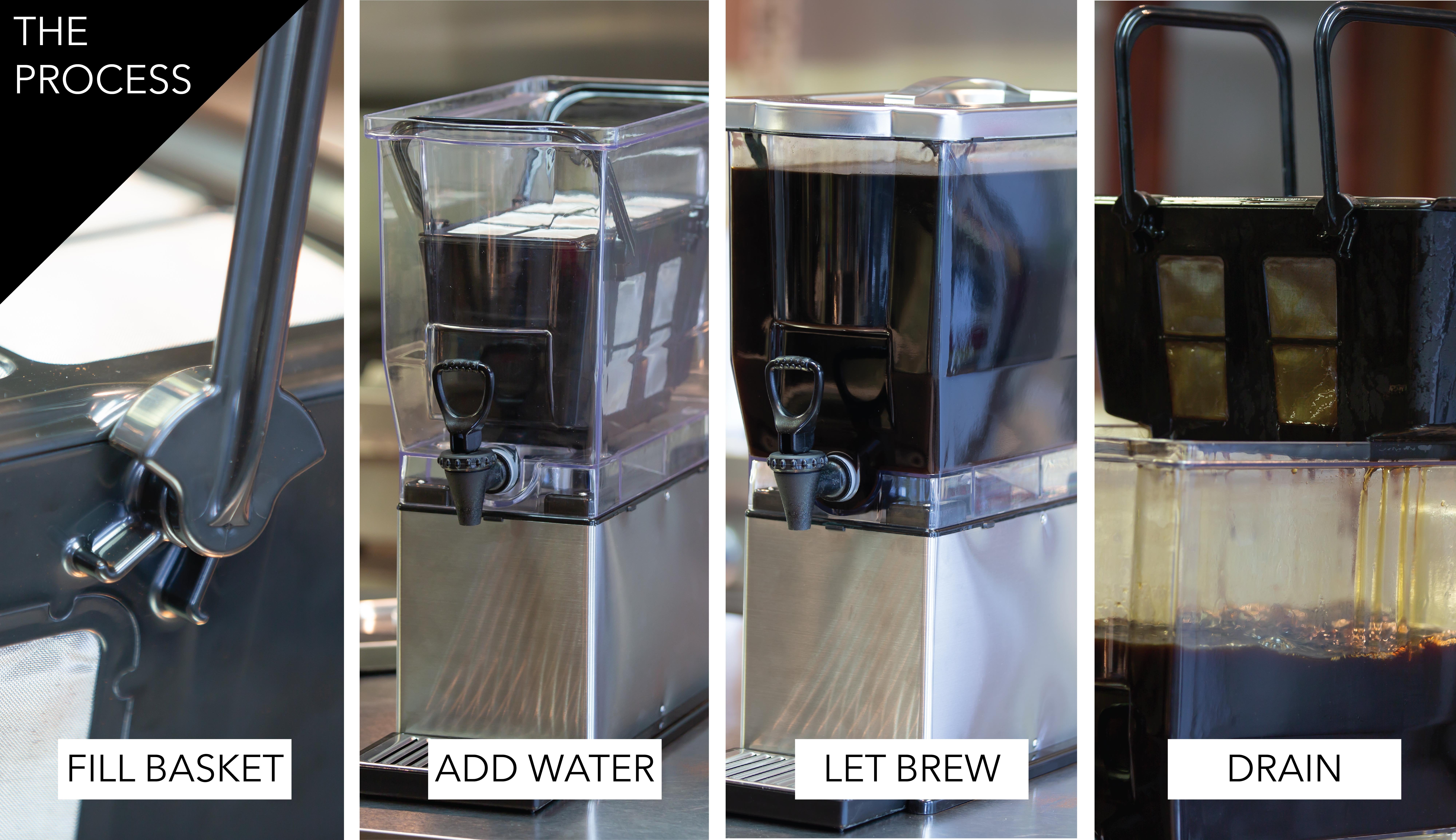 Service Ideas Cold Brew Brewer/Dispenser - 3 gal